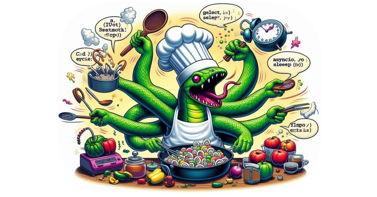 Python Asyncio Illustration